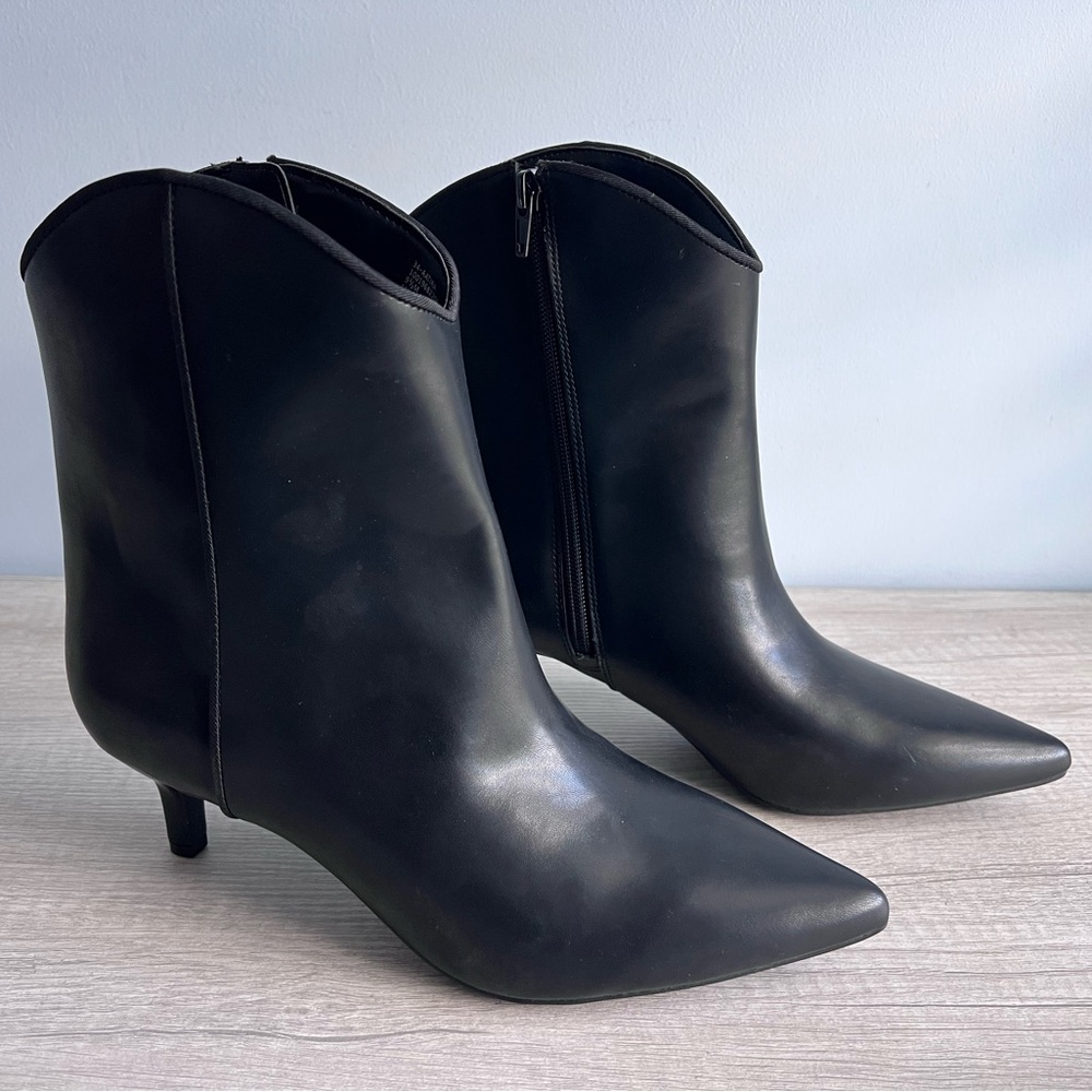Elegant Black Ankle Booties for Women